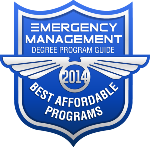 Badge - Emergency Management Degree Program Guide - Best Affordable